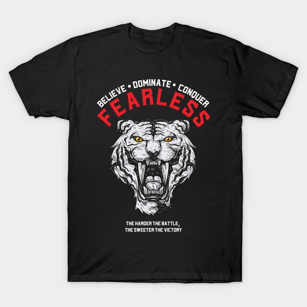 FEARLSESS T-Shirt by janvimar